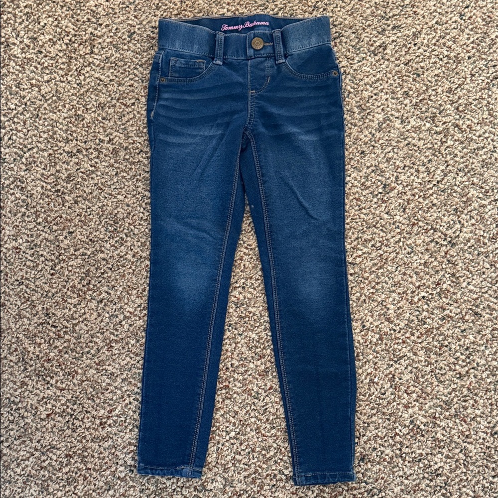 Tommy Bahama Dark Blue Kids Jeggings -5